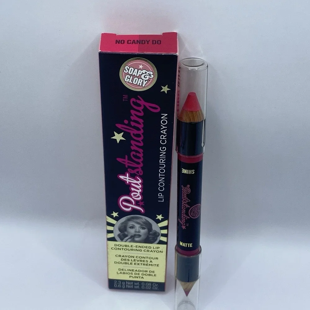 Soap & Glory Poutstanding Double Ended Lip  Contouring Crayon No Candy Do Pink